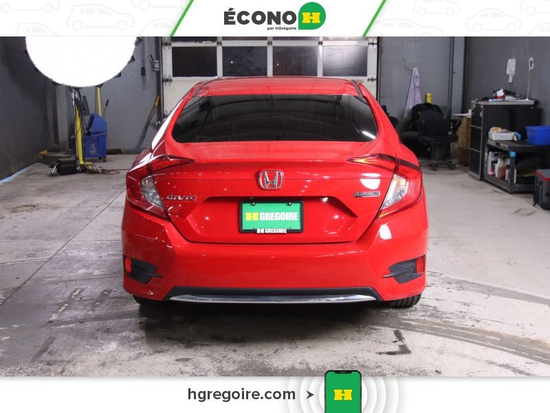 Honda Civic 822702 | LX AUTO GR ÉLEC A/C BLUETOOTH CAMÉRA 2020 Rouge Laval - photo #5