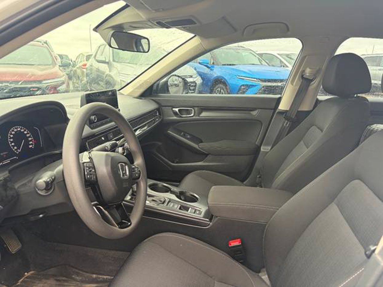 2025 Honda Civic Sedan LX CVT White Sherwood Park - photo #5
