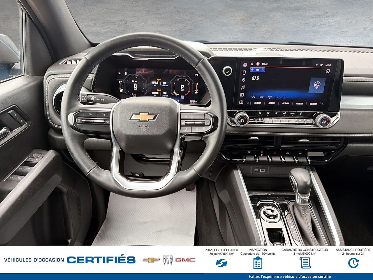 CHEVROLET COLORADO L 4 RM, Cabine multiplaces LT 2024 Bleu Montmagny - photo #8