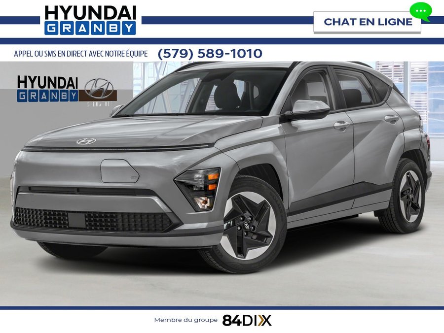 HYUNDAI Kona électrique Preferred TA 2026 Cybergris