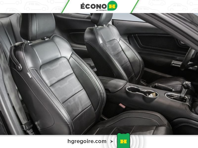 Ford Mustang 726363 | ECOBOOST PREMIUM AUTO A/C CUIR NAV MAGS CAM RECUL 2018 Noir Laval - photo #22