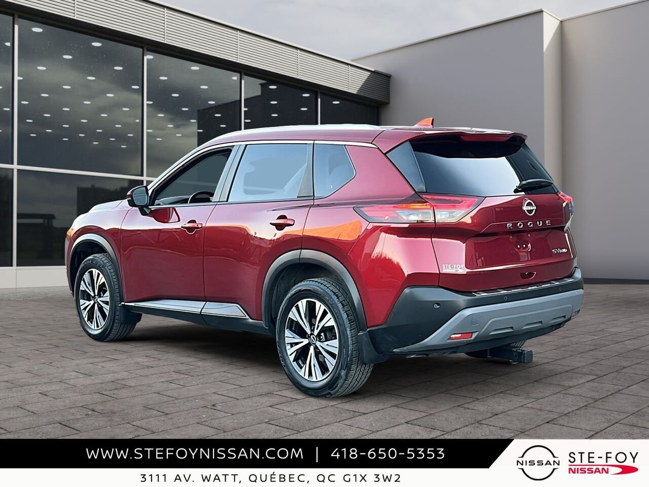 2022 Nissan Rogue SV TI Red Ste-Foy - photo #3