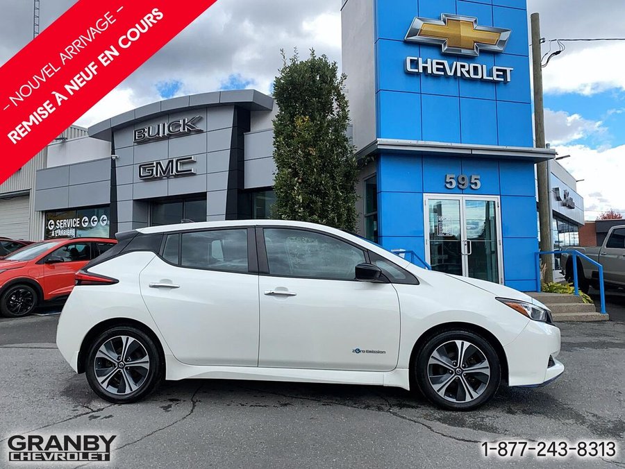 2019 Nissan LEAF SV PLUS à hayon White