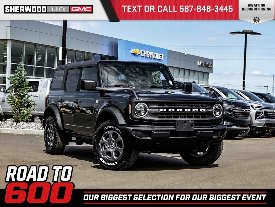 2025 Ford Bronco Big Bend 222A 2.3L EcoBoost Hard Top Black
