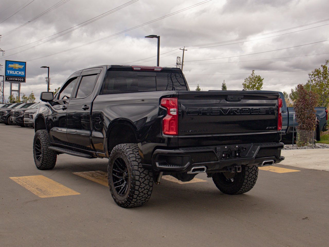 2024 Chevrolet Silverado 1500 4WD Crew Cab 147 RST Black Sherwood Park - photo #7