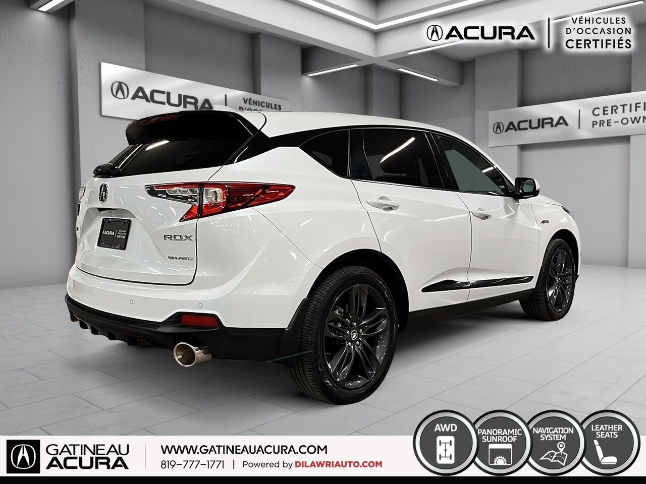 Acura RDX A-Spec SH-AWD 2023 Blanc Gatineau - photo #15