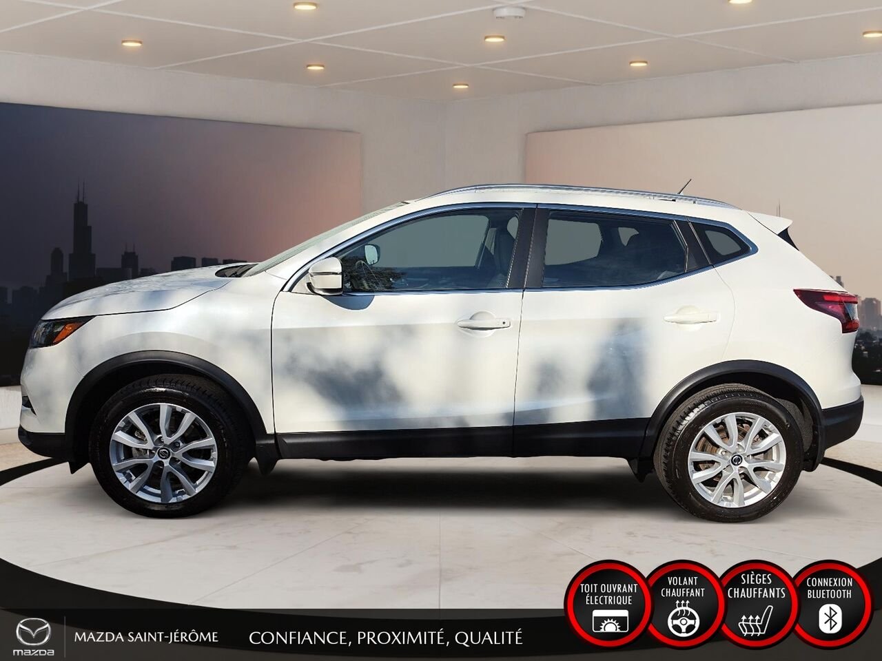 Nissan Qashqai 2023 Blanc Saint-Jérôme - photo #9