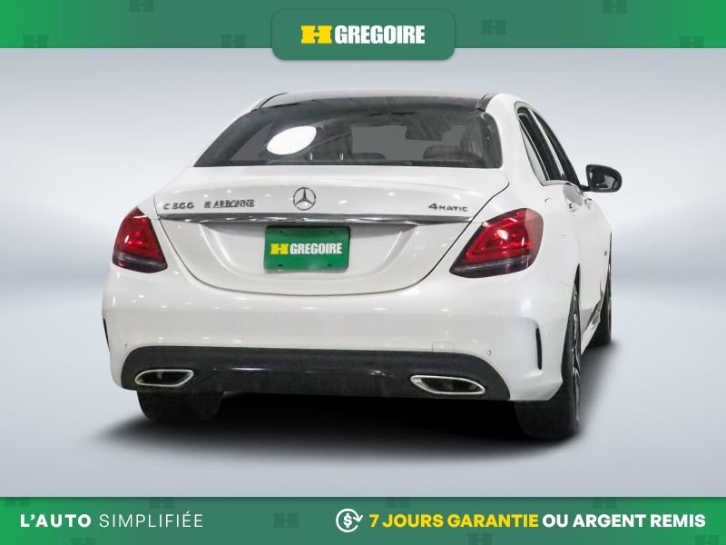 Mercedes Benz C-Class 2019 Blanc Blainville - photo #8