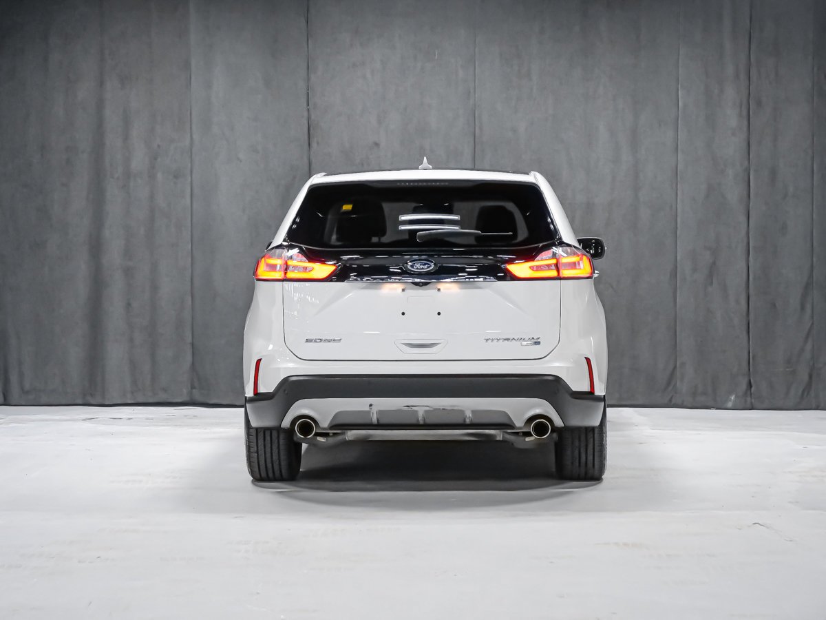 2020 Ford Edge TITANIUM AWD White Montreal - photo #4