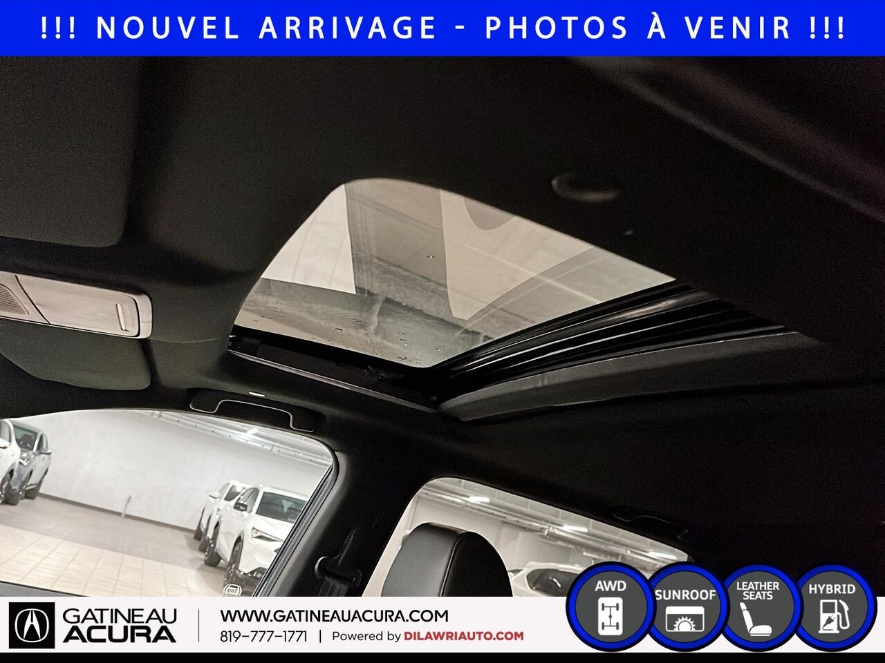 Honda CR-V hybride EX-L Traction Intégrale 2024 Bleu Ottawa & Gatineau - photo #10