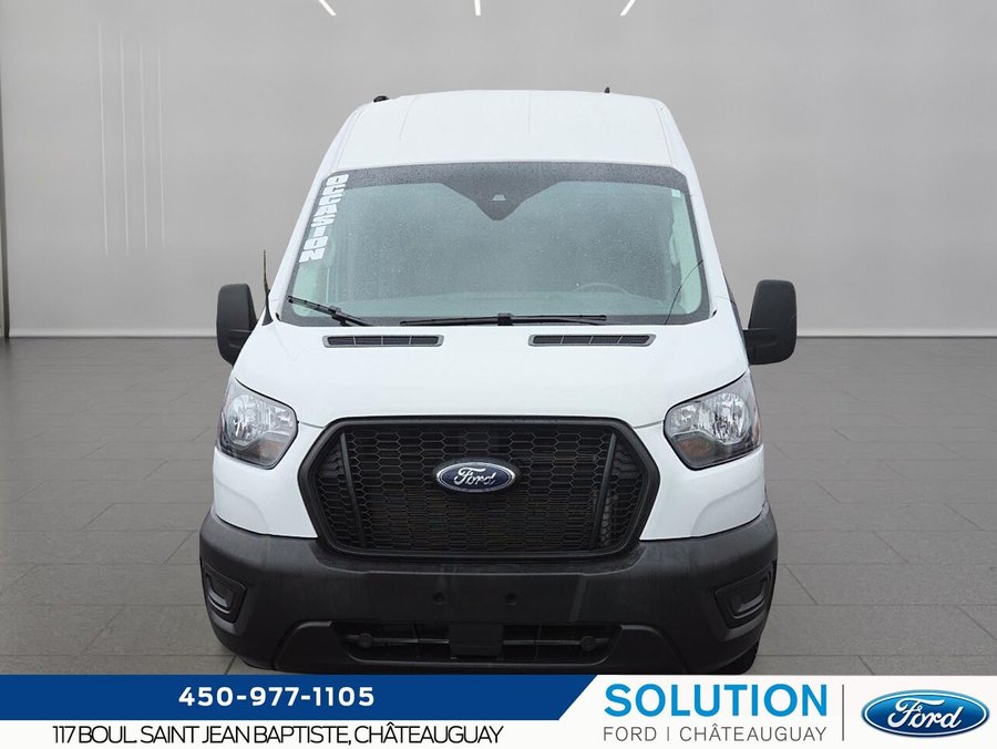2025 Ford Transit fourgon utilitaire HR 148WB T-250 PA toit surélevé 148 po PNBV de 9 070 lb White