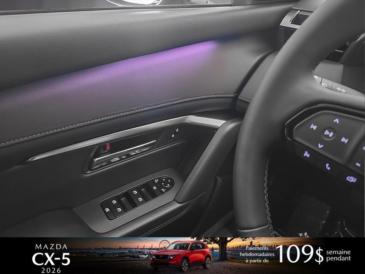 2026 Mazda CX-5 JM3KMCHA8T0201975 Jet Black Mica Mirabel - photo #14