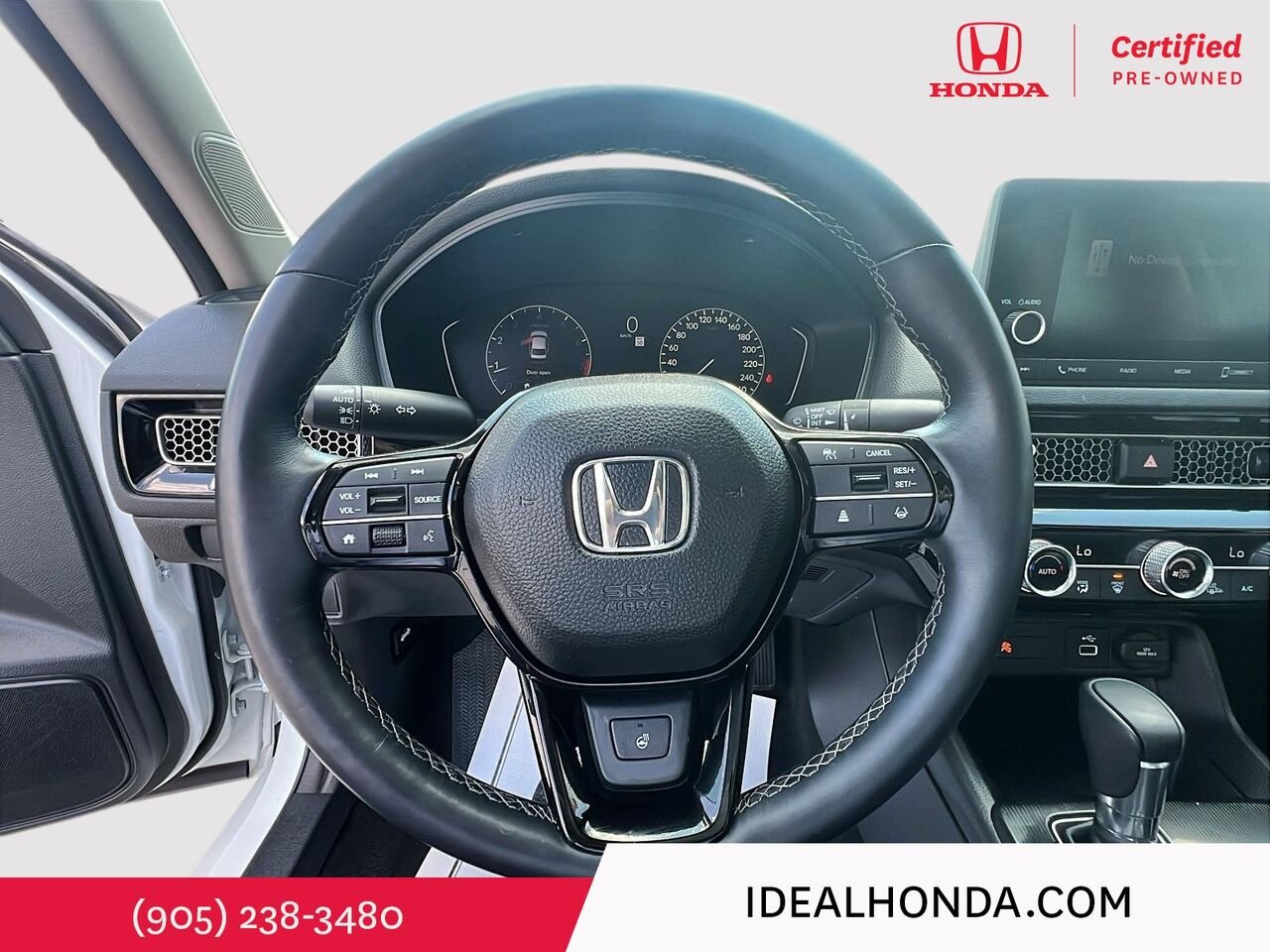 2023 Honda Civic Sedan White Mississauga - photo #10
