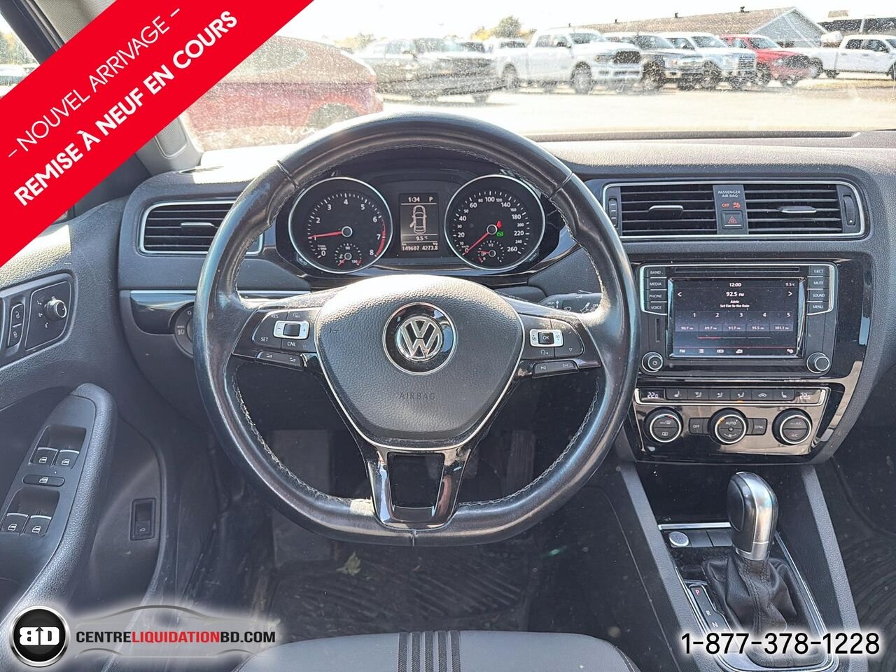 Volkswagen Berline Jetta Édition Wolfsburg 1.4 TSI AUTO | BD0443 2017 Bleu Granby - photo #12