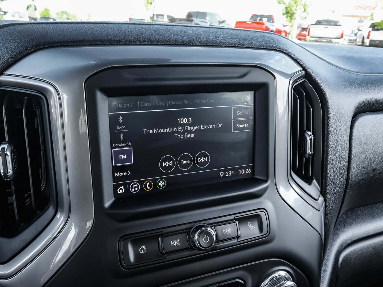 2023 GMC Sierra 1500 4WD Crew Cab 147 Pro Grey Sherwood Park - photo #26