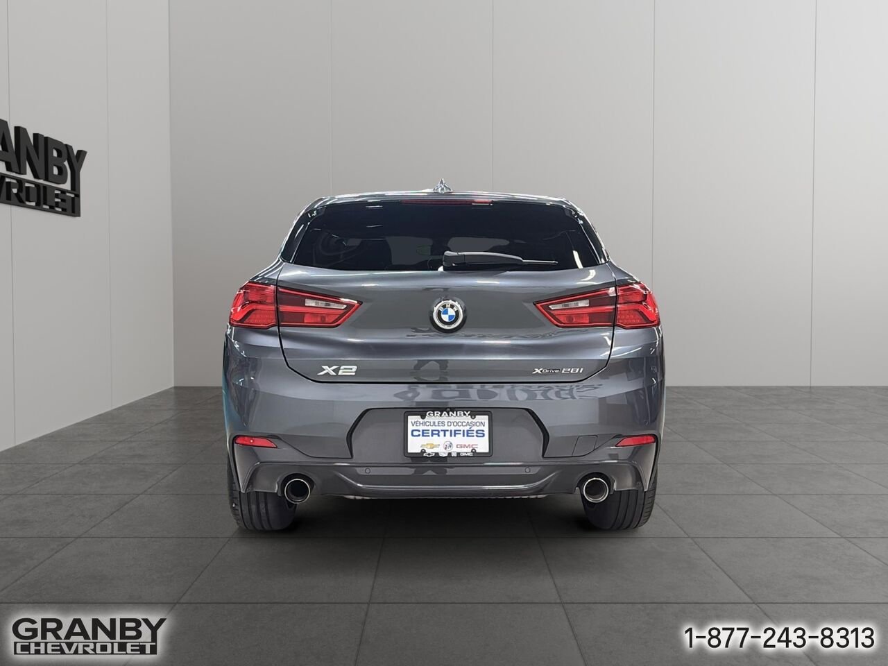 BMW X2 xDrive28i coupé | 27-0112A 2020 Gris Granby - photo #5