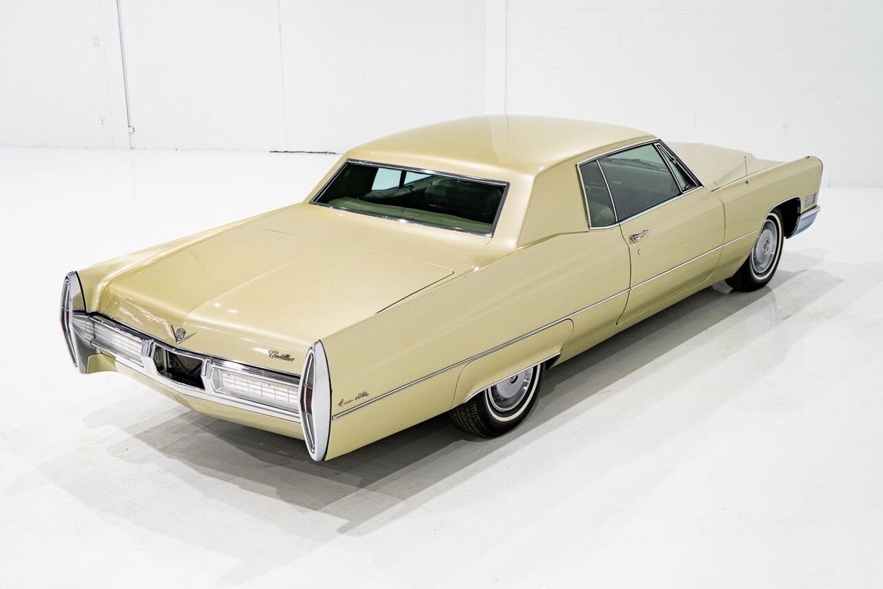 Cadillac DeVille Coupe *PRICE IN USD* Original California survivor factory A/C with only 36,992miles (59,532km) 1967 Or Montréal - photo #7