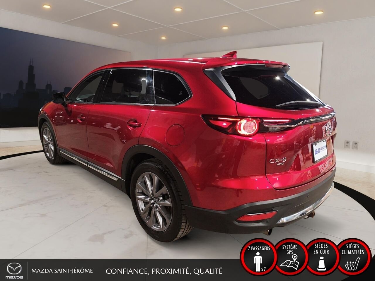 2020 Mazda CX-9 Red Saint-Jérôme - photo #8