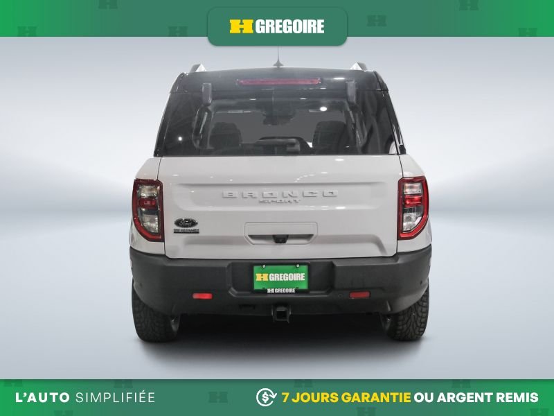 Ford Bronco 2022 Blanc Laval - photo #5