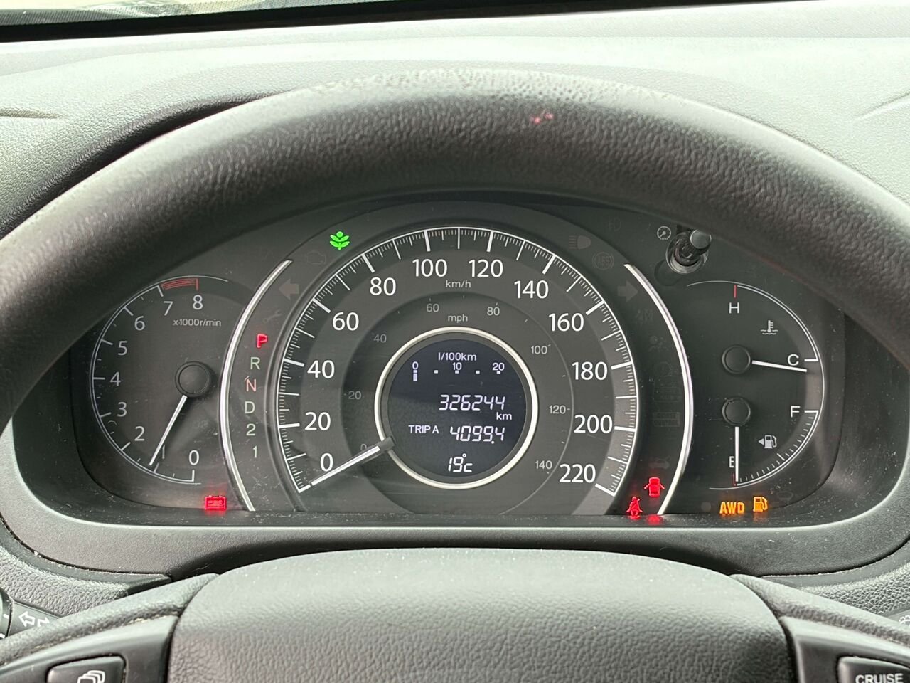 Honda CR-V EX 2014 Noir Gatineau - photo #12