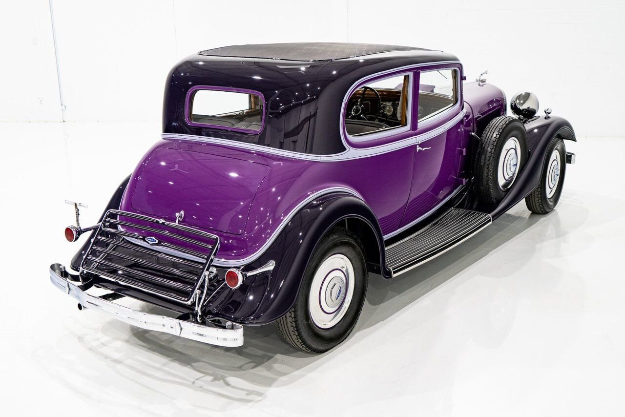 Lincoln KB Victoria Coupe One Of 18 Built, And The Only Known Surviving **PRICE IN USD** 1933 mauve Montréal - photo #25
