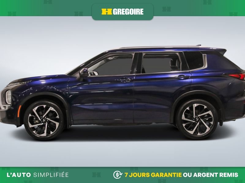 Mitsubishi Outlander GT AWD AUTO AC CUIR TOIT NAV MAGS CAM RECUL BLEUTO 2024 Bleu