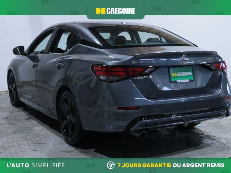Nissan Sentra 823121 | SR AUTO A/C CUIR TOIT GR ELECT MAGS CAM RECUL VLUE 2021 Gris Laval - photo #5