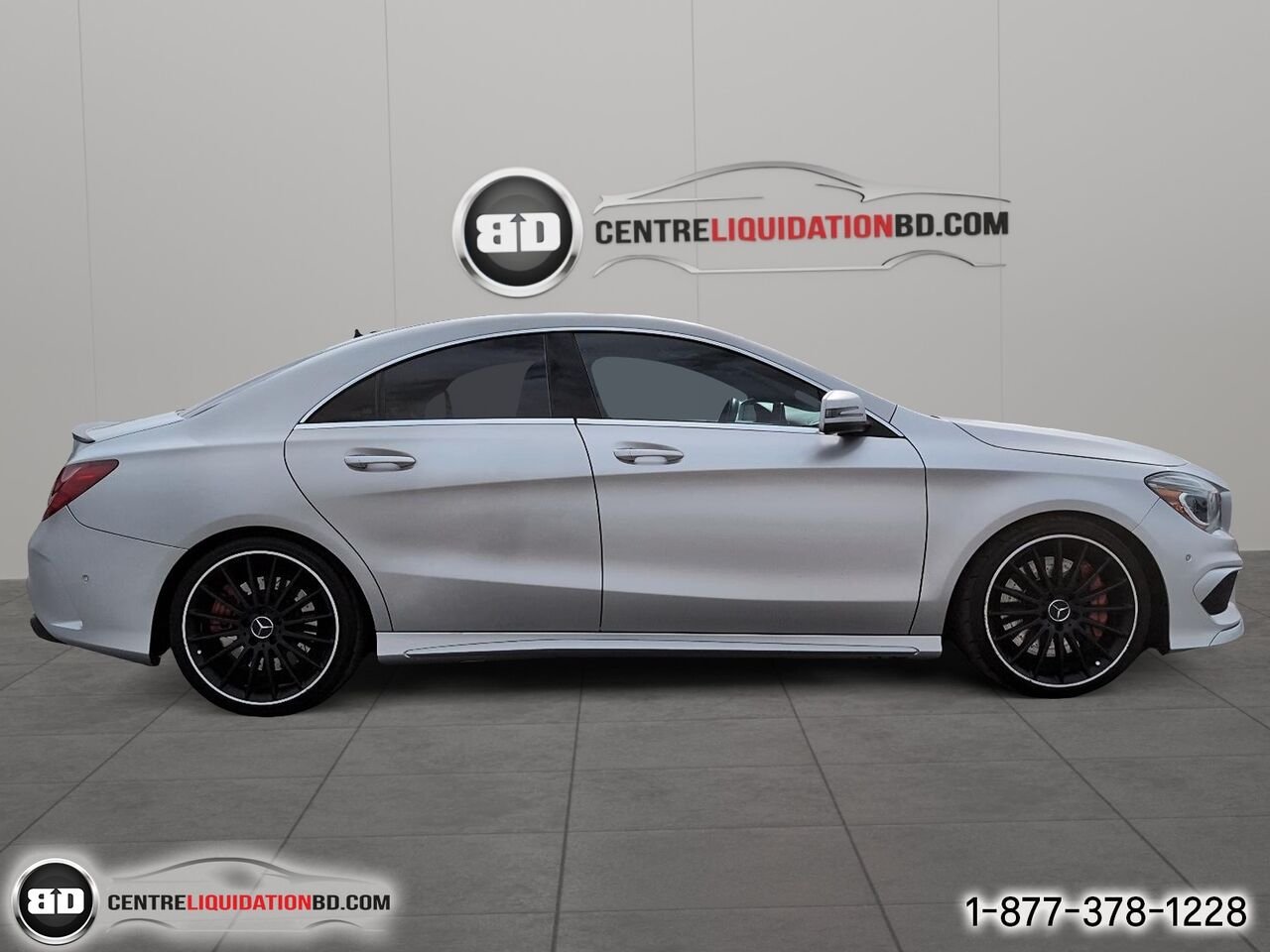 Mercedes-Benz CLA CLA 45 AMG berline 4 portes 4MATIC | BD0415 2016 Argent Granby - photo #3