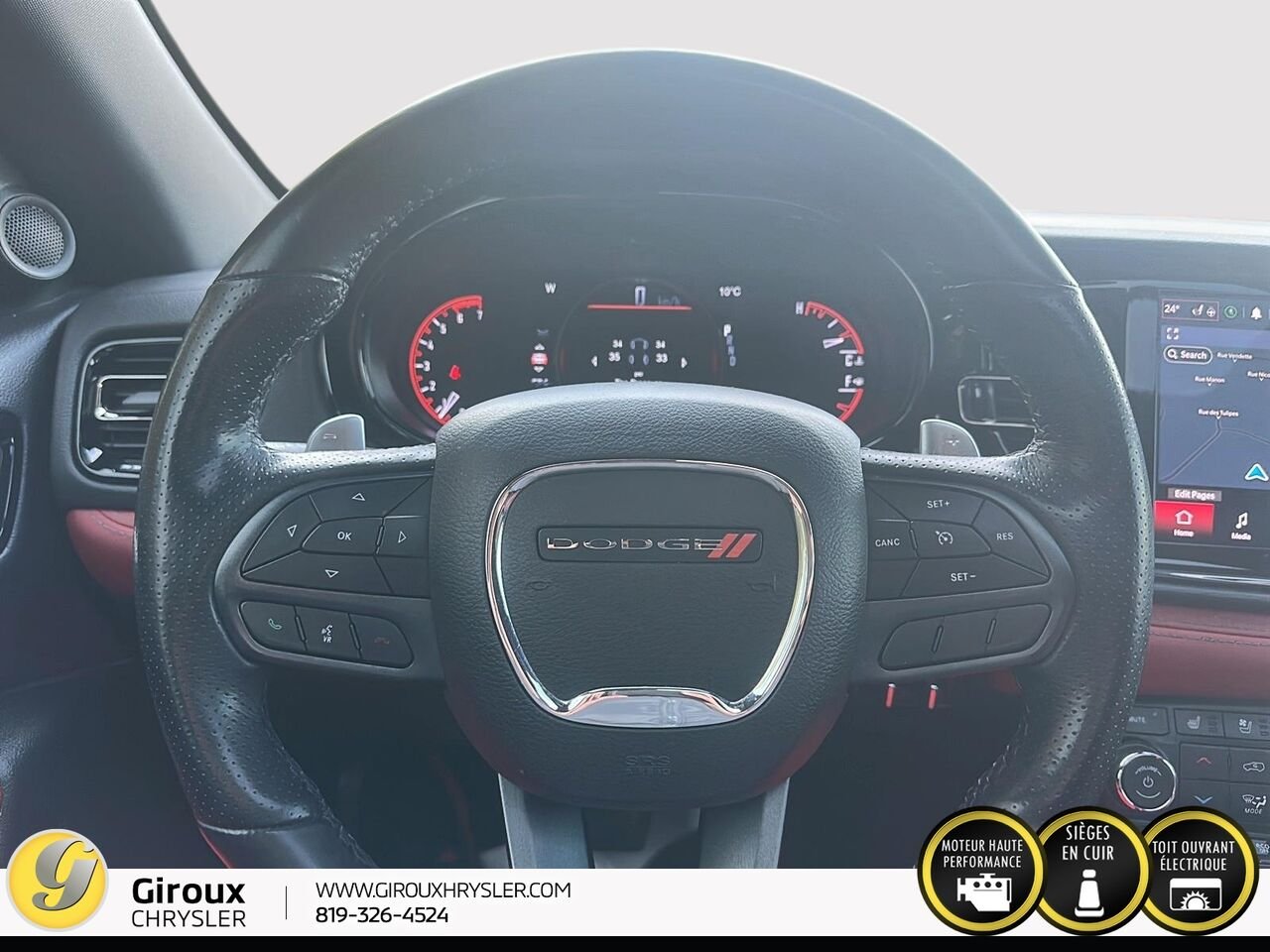 2022 Dodge Durango White Sainte-Agathe-des-Monts - photo #14
