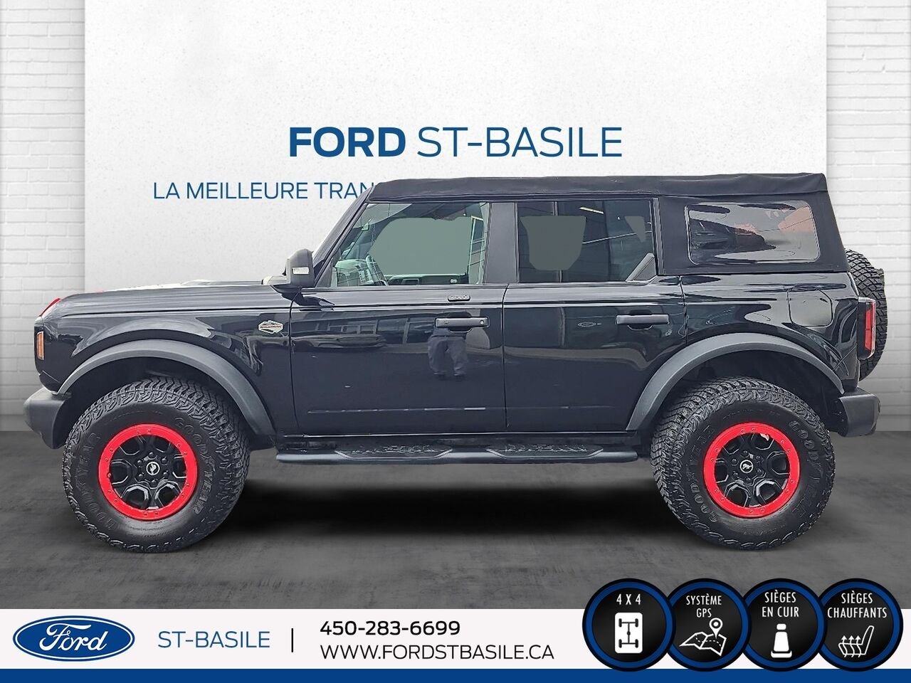 2022 Ford BRONCO Black Saint-Basile-le-Grand - photo #2