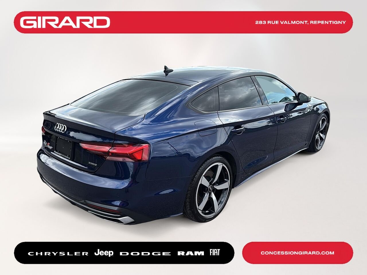 2024 AUDI A5 SPORTBACK Blue Repentigny - photo #5