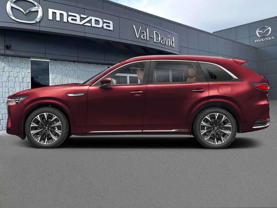 Mazda CX-90 hybride léger Signature TI, HYBRIDE, CUIR, 7 PASSAGERS 2026 Rouge artisanal métallisé