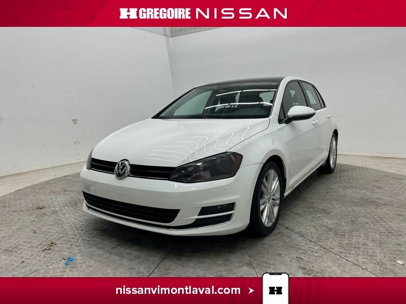 2015 Volkswagen Golf White Saint-Eustache - photo #2