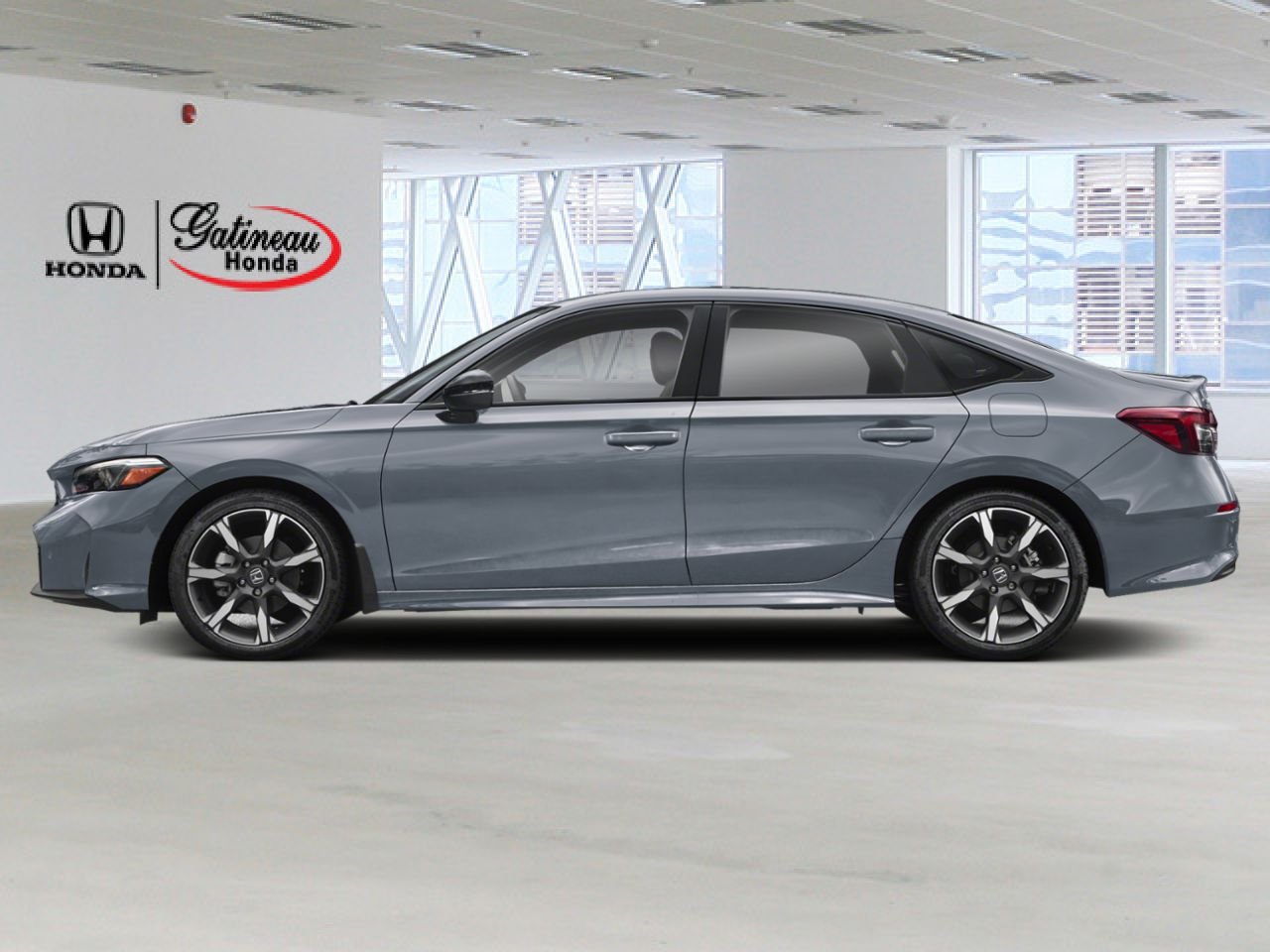Honda Civic hybride berline Sport Touring eCVT 2026 Gris Gatineau - photo #2