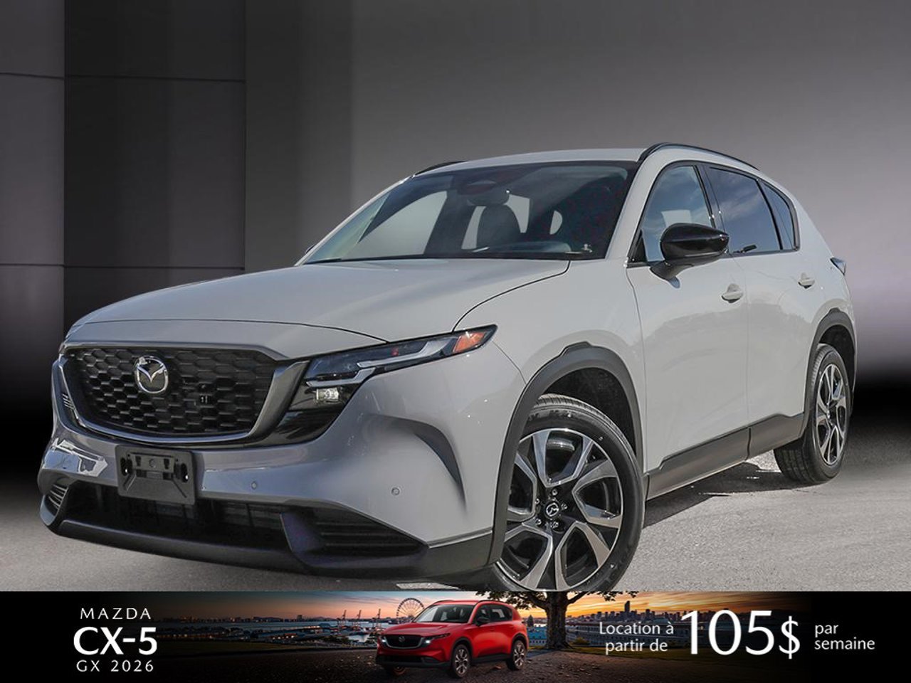 2026 Mazda CX-5 JM3KMBHA2T0232603 Aero Grey Metallic Mirabel - photo #0