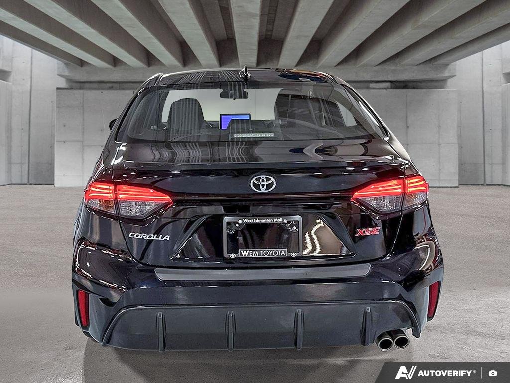 2025 Toyota Corolla 2601299A | XSE Midnight Black Metallic Edmonton - photo #4