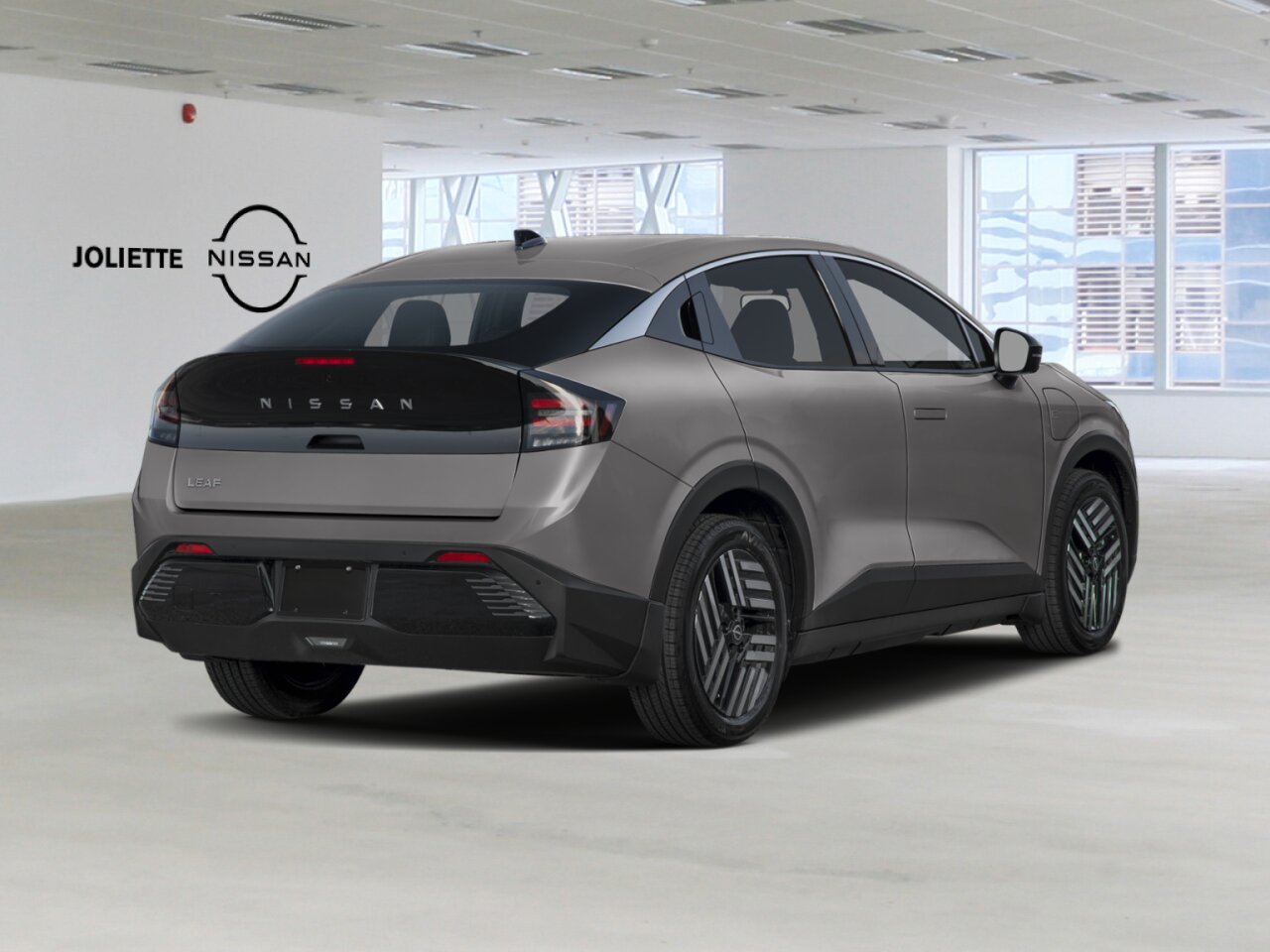 2026 NISSAN LEAF Gun Metallic Joliette - photo #2