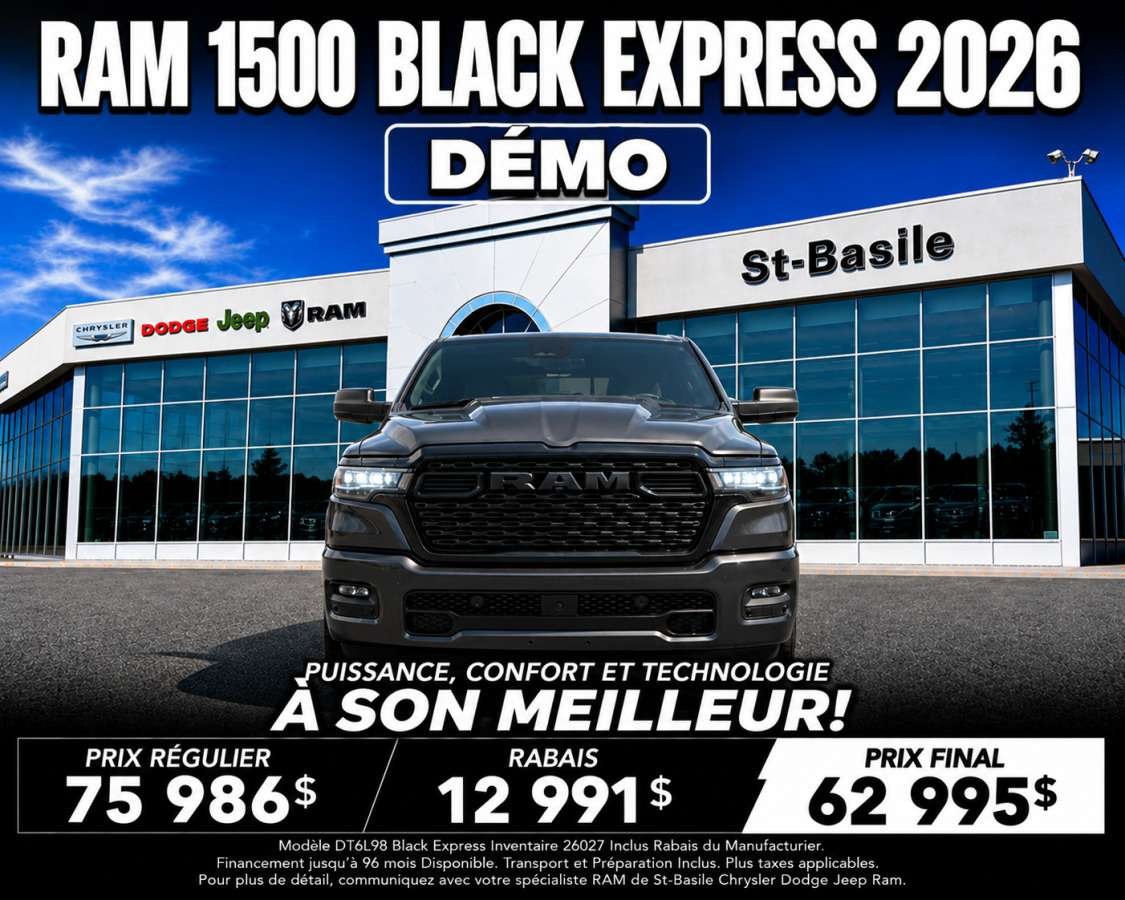 Ram 1500 2026 Gris Saint-Basile-le-Grand - photo #1