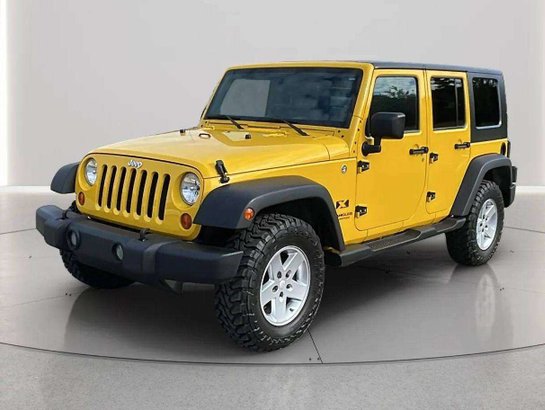 Jeep Wrangler 2008 2008 Jaune