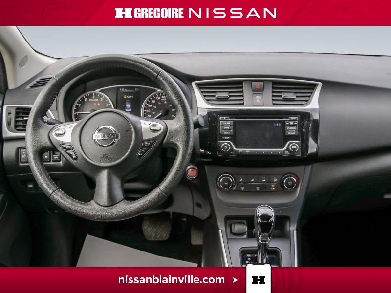 Nissan Sentra BR5472 | SV AUTO A/C GR ELECTRIQUE CAM RECUL BANC CHAUFFANT 2017 Blanc Laval - photo #14