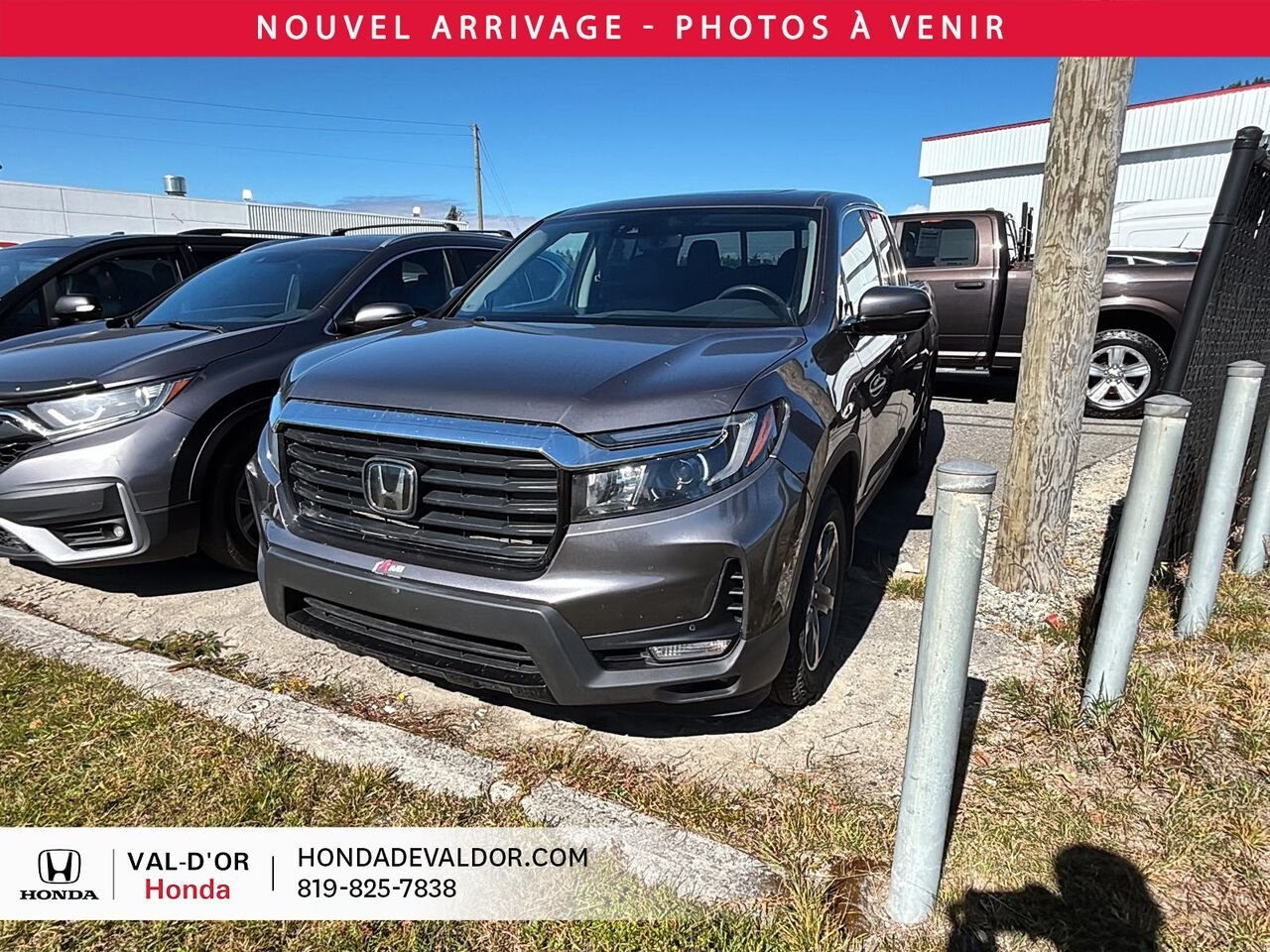 Honda Ridgeline Touring AWD TOUT ÉQUIPÉ ANTIROUILLE 10 ans 2023 Gris Val-d'Or - photo #0