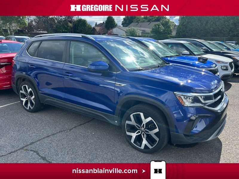2022 Volkswagen Taos Blue Saint-Eustache - photo #7