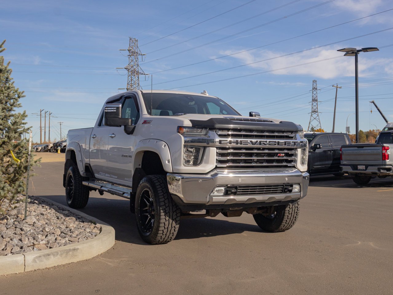 2020 Chevrolet Silverado 2500HD 4WD Crew Cab 159 LTZ White Sherwood Park - photo #12