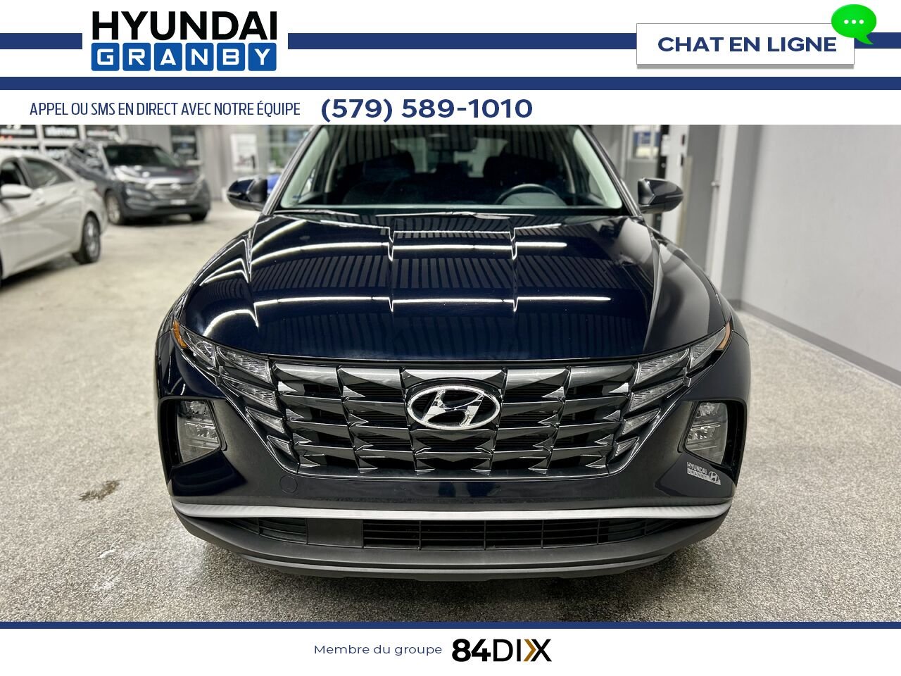 Hyundai Tucson 2022 Bleu Granby - photo #2
