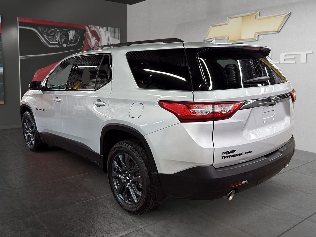 CHEVROLET TRAVERSE RS 2021 Gris Saint-Hyacinthe - photo #3