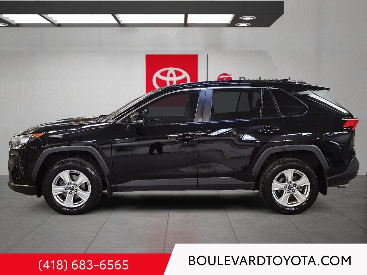 2019 Toyota RAV4 100673A-23 | LE, AWD Black Québec - photo #5