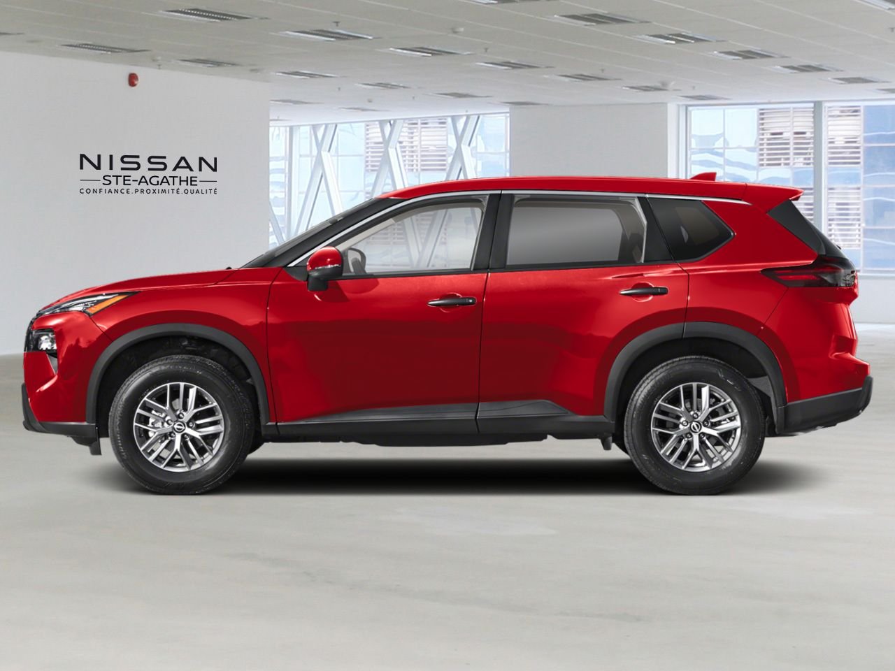 2026 Nissan Rogue Scarlet Ember Tintcoat Ste-Agathe des Monts - photo #1