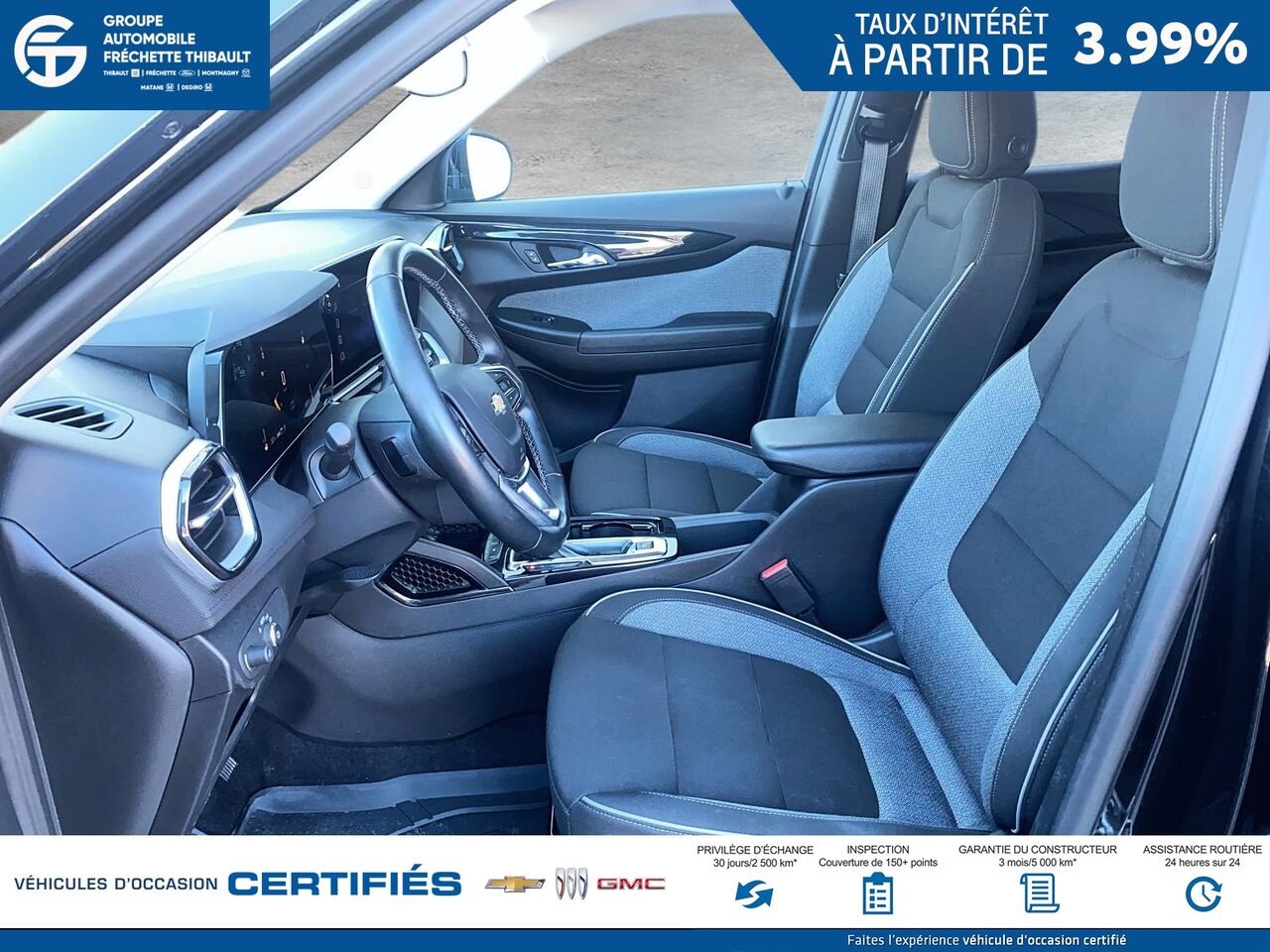 2024 CHEVROLET TRAILBLAZE Traction intégrale, 4 portes LT Black Montmagny - photo #7