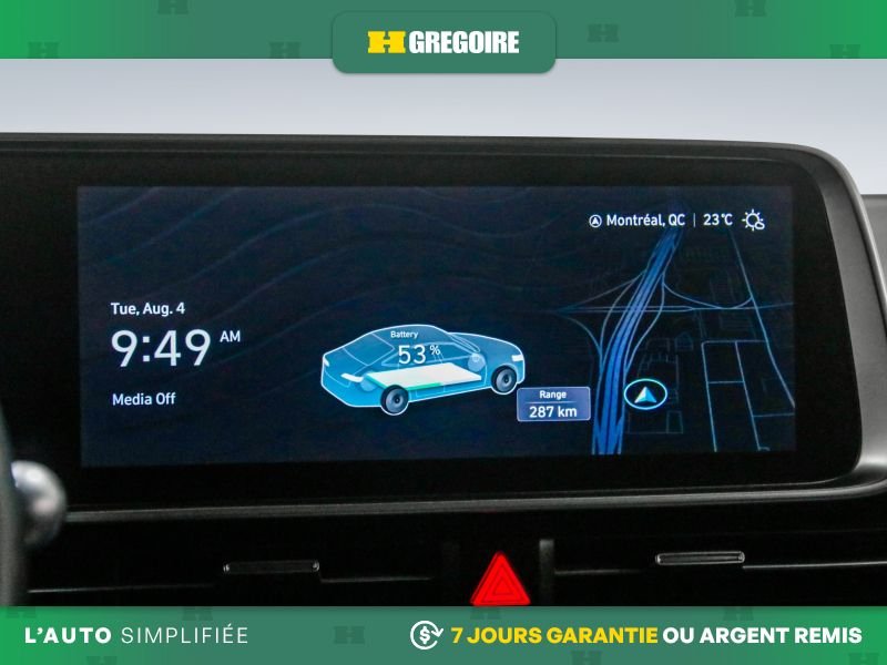 Hyundai IONIQ 6 725432A | PREFERRED AUTO AC NAV GR ELECT MAGS CAM RECUL BLEU 2023 Noir Laval - photo #22