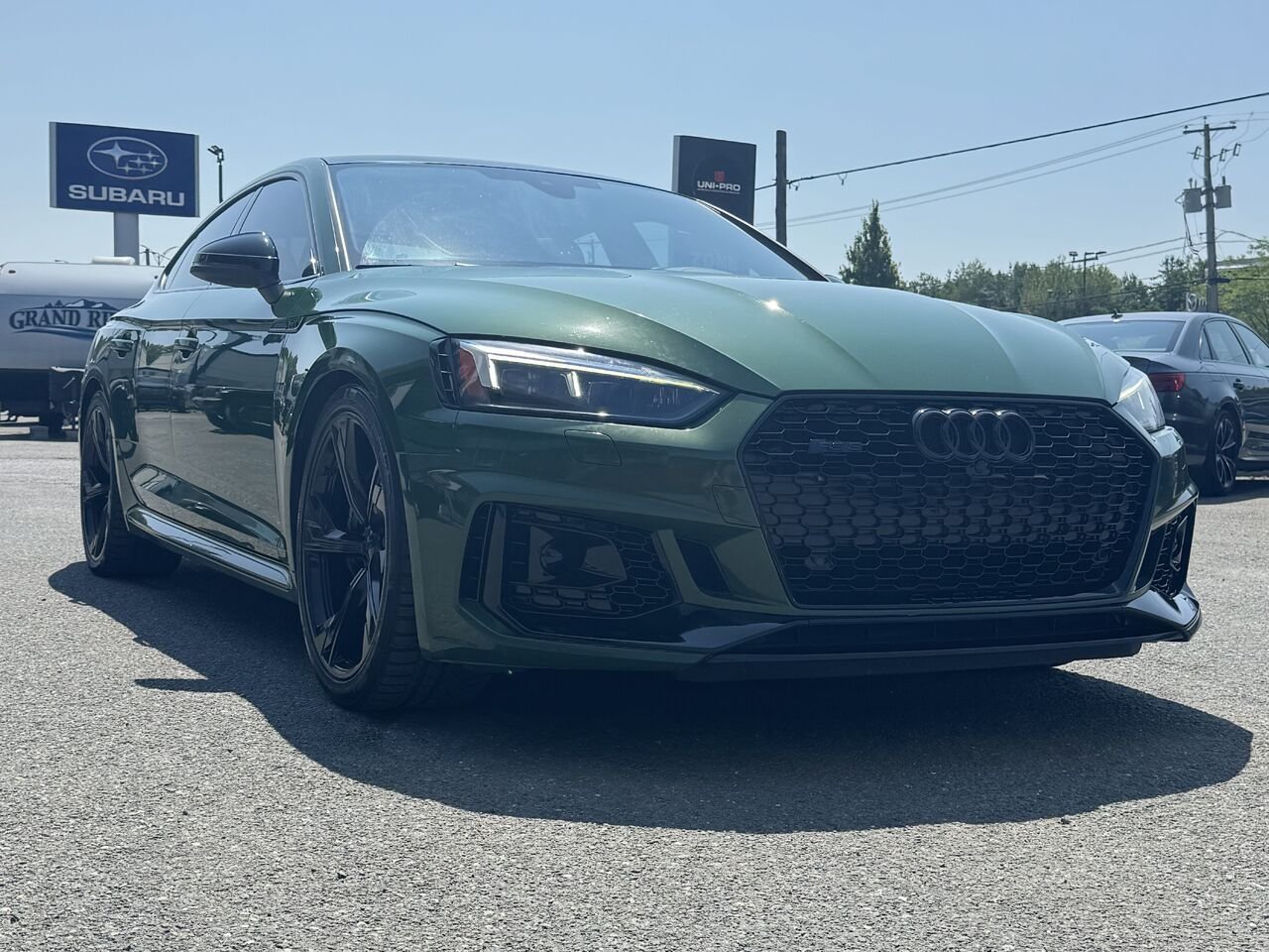 Audi RS 5 Sportback 2019 Vert Granby - photo #10